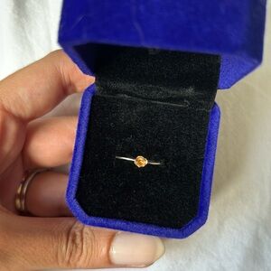 Gold Rose ring size 6